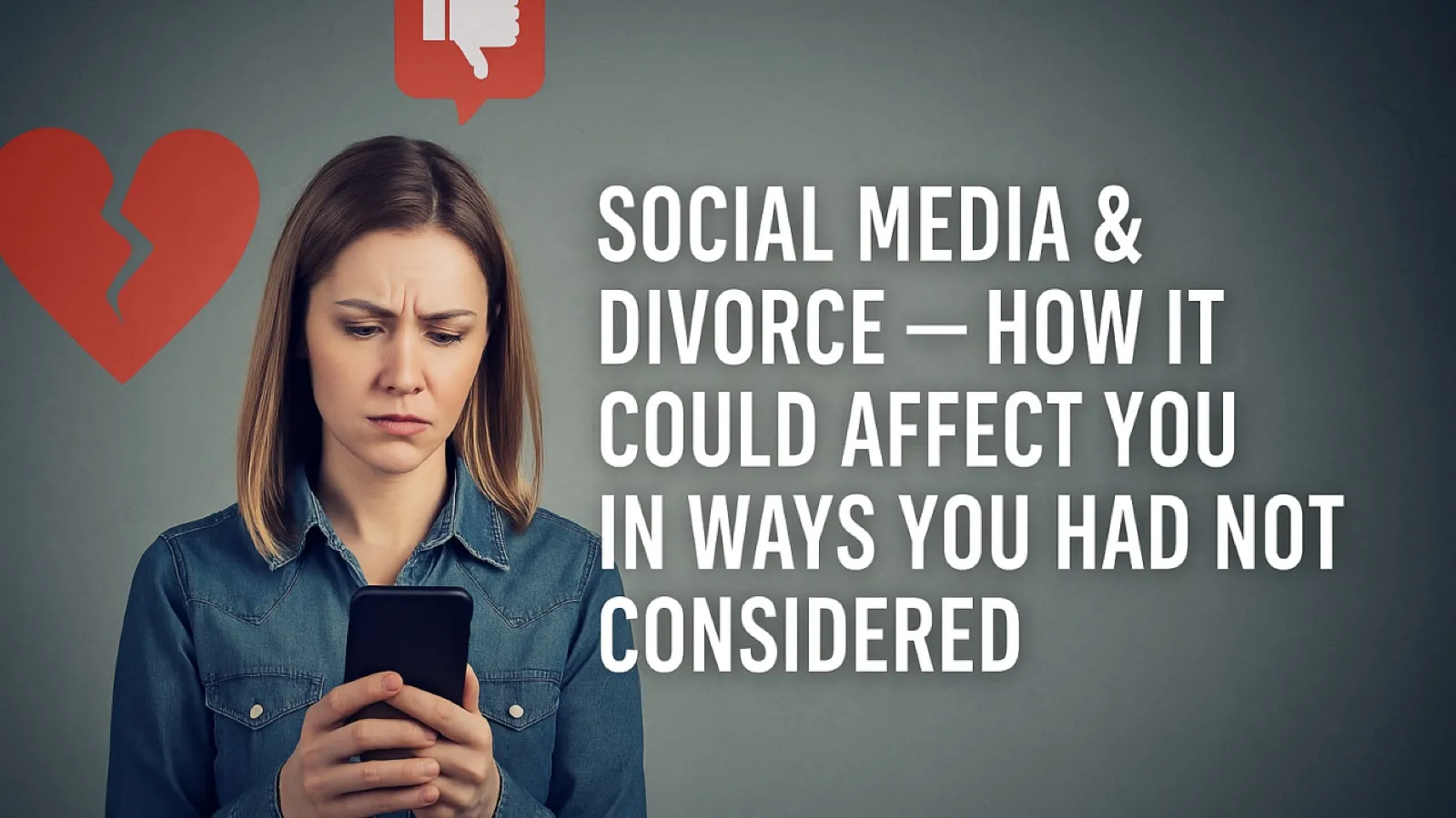 Social Media & Divorce: How Your Online Presence Can
